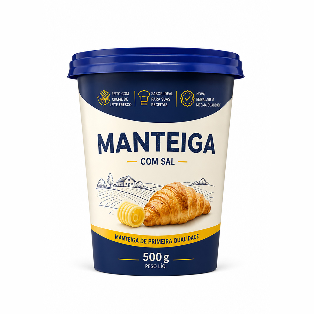 pote manteiga 500 mold in label - BrasilPack
